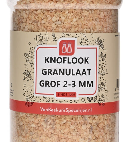 Van Beekum Specerijen Knoflook Granulaat Grof 2-3  mm
