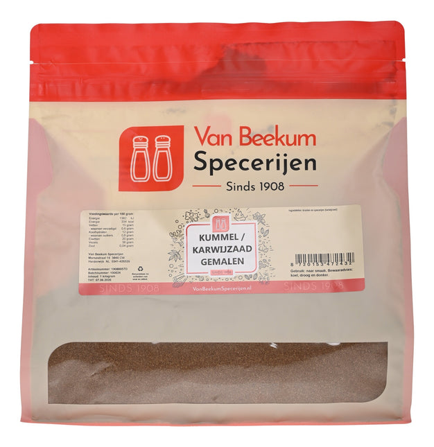 Van Beekum Specerijen Kummel / Karwijzaad Gemalen