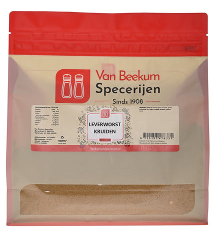 Van Beekum Specerijen Leverworst Kruiden