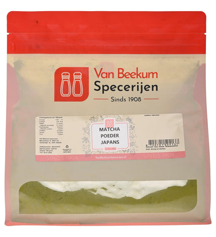 Van Beekum Specerijen Matcha Poeder Japans