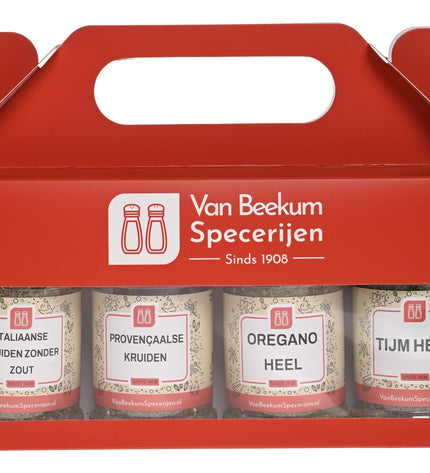 Van Beekum Specerijen Mediterrane Kruiden Cadeaupakket