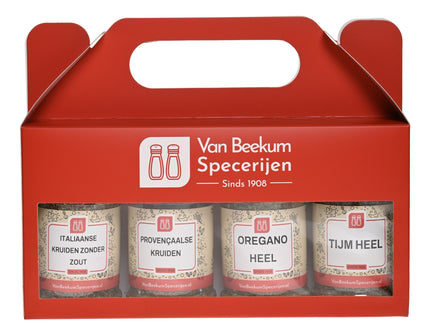 Van Beekum Specerijen Mediterrane Kruiden Cadeaupakket