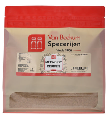 Van Beekum Specerijen Metworst Kruiden