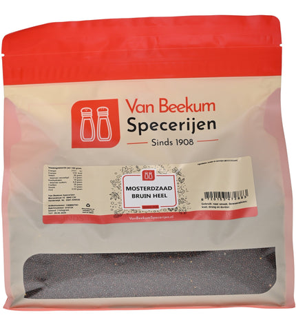Van Beekum Specerijen Mosterdzaad Bruin Heel