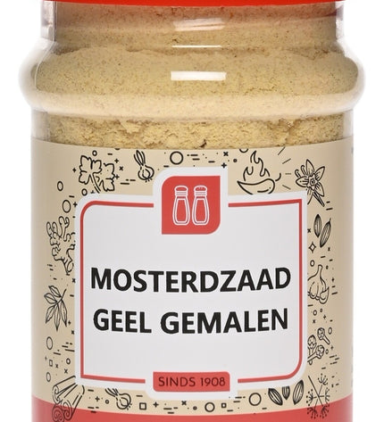 Van Beekum Specerijen Mosterdzaad Geel Gemalen
