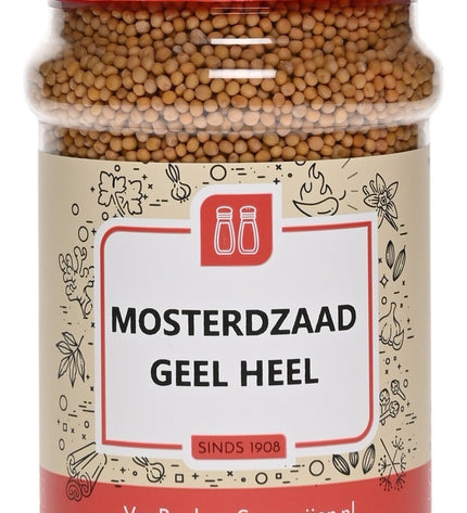 Van Beekum Specerijen Mosterdzaad Geel Heel