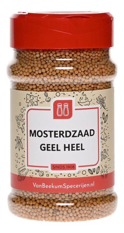Van Beekum Specerijen Mosterdzaad Geel Heel
