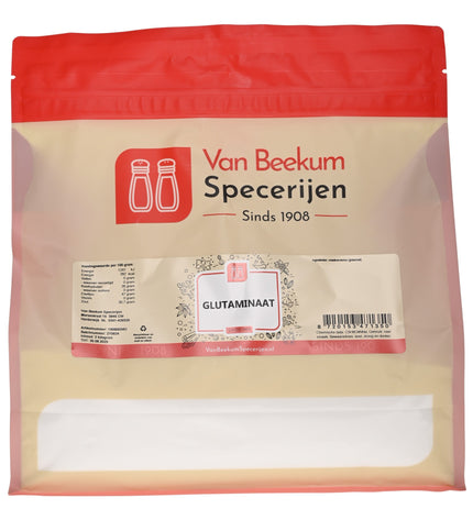 Van Beekum Specerijen MSG Glutaminaat (E621)