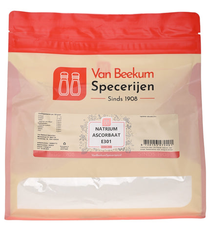 Van Beekum Specerijen Natrium Ascorbaat (vitamine C poeder) E301