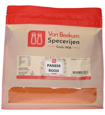 Van Beekum Specerijen Paneer Rood