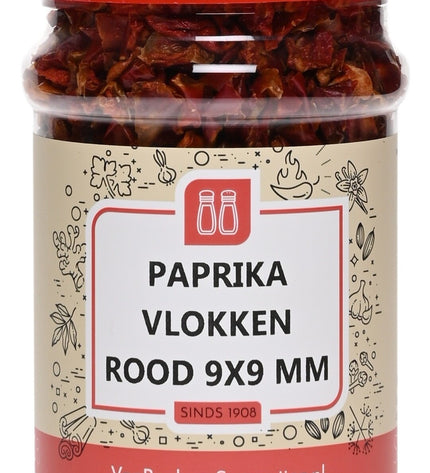 Van Beekum Specerijen Paprika Vlokken Rood 9x9 mm