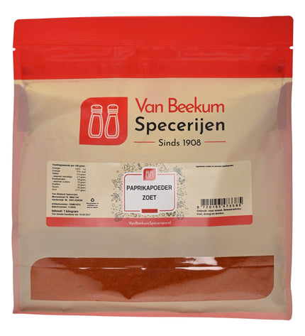 Van Beekum Specerijen Paprikapoeder Zoet
