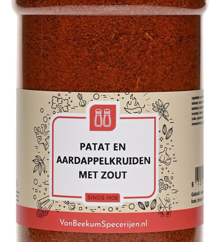 Van Beekum Specerijen Patat & Aardappelkruiden Met Zout