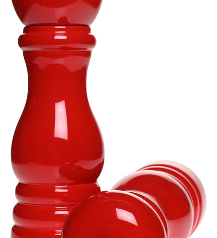 Van Beekum Specerijen Peper- en Zoutmolen Set – Klassiek Rood