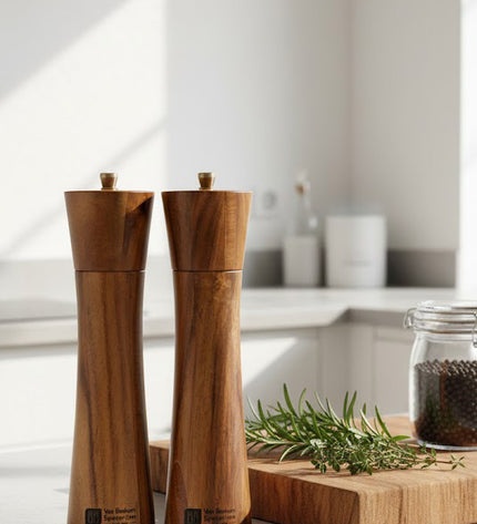 Van Beekum Specerijen Peper- en Zoutmolen Set – Modern Acacia