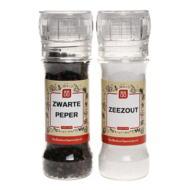 Van Beekum Specerijen Peper- en Zoutstel (gevuld)
