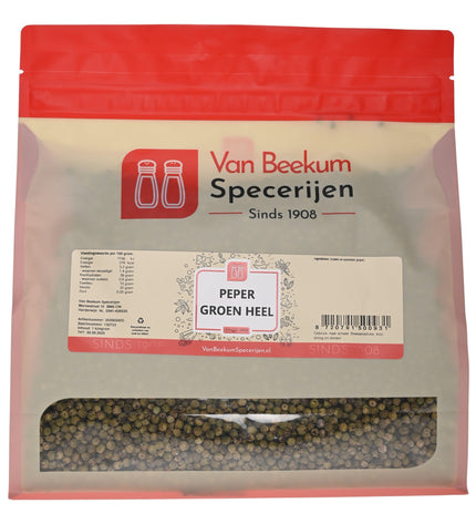 Van Beekum Specerijen Peper Groen Heel