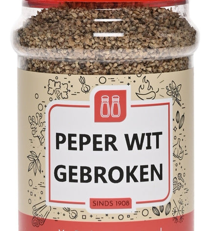 Van Beekum Specerijen Peper Wit Gebroken