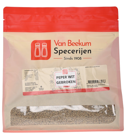 Van Beekum Specerijen Peper Wit Gebroken