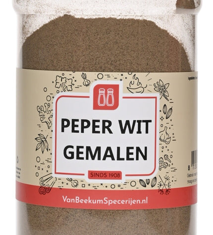 Van Beekum Specerijen Peper Wit Gemalen