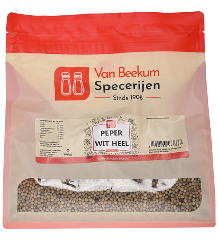 Van Beekum Specerijen Peper Wit Heel