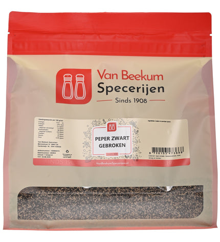 Van Beekum Specerijen Peper Zwart Gebroken