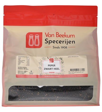 Van Beekum Specerijen Peper Zwart Heel