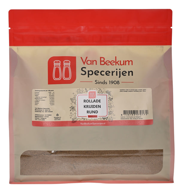 Van Beekum Specerijen Rollade Kruiden Rund