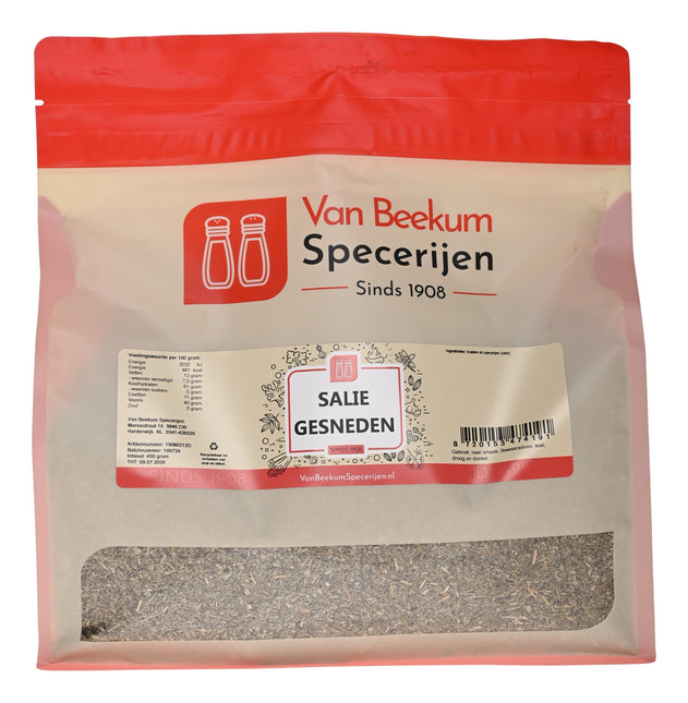 Van Beekum Specerijen Salie Gesneden