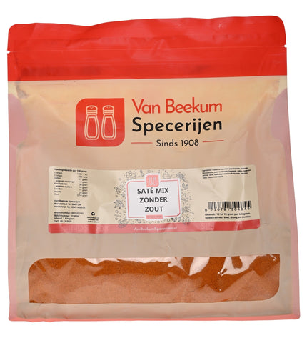 Van Beekum Specerijen Saté Mix Zonder Zout