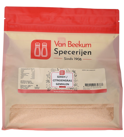 Van Beekum Specerijen Sereh / Citroengras Gemalen
