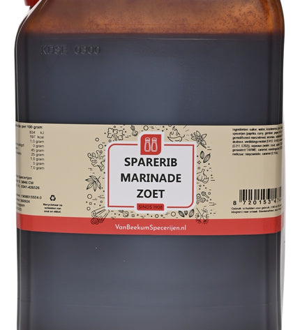 Van Beekum Specerijen Sparerib Marinade Zoet