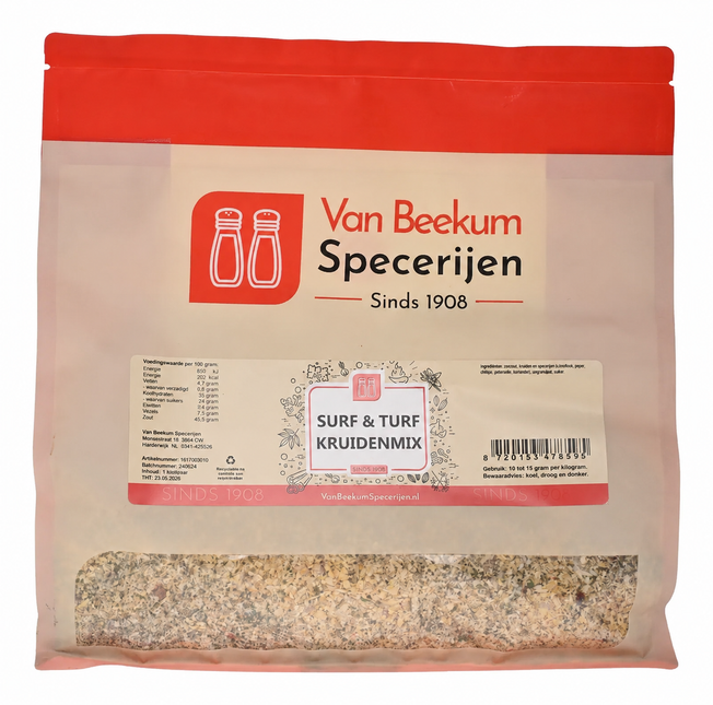 Van Beekum Specerijen Surf & Turf Kruidenmix