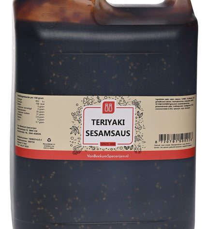 Van Beekum Specerijen Teriyaki Sesamsaus