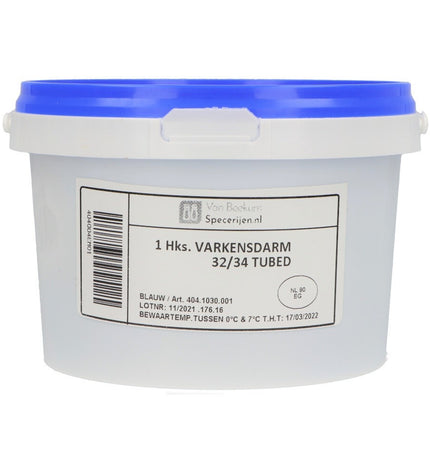 Van Beekum Specerijen Varkensdarmen 32/34 (Hank 91,3 Meter)
