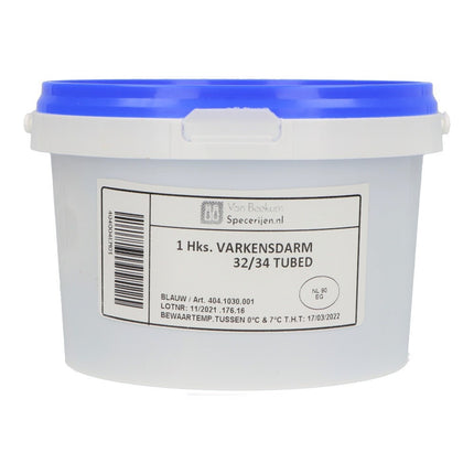 Van Beekum Specerijen Varkensdarmen 32/34 (Hank 91,3 Meter)