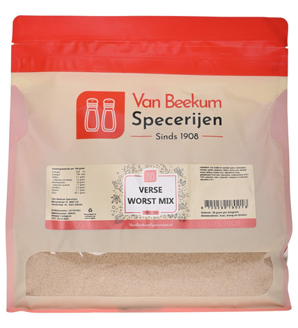 Van Beekum Specerijen Verse Worst Mix