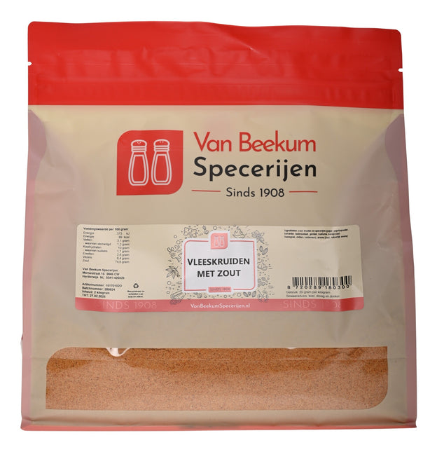 Van Beekum Specerijen Vleeskruiden Met Zout