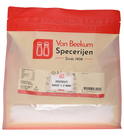 Van Beekum Specerijen Zeezout Grof 1-2 mm